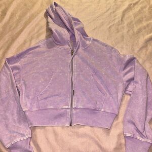 A distressed color purple!